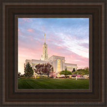 Load image into Gallery viewer, Mount Timpanogos Spring Open Edition Canvas / 12 X Brown Frame Art