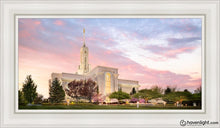Load image into Gallery viewer, Mount Timpanogos Spring Open Edition Canvas / 15 X 30 White Frame Art