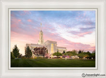 Load image into Gallery viewer, Mount Timpanogos Spring Open Edition Canvas / 24 X 36 White Frame Art