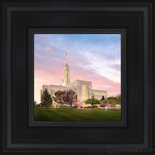 Load image into Gallery viewer, Mount Timpanogos Spring Open Edition Canvas / 6 X Black Frame Art