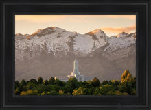 Load image into Gallery viewer, Mt. Timpanogos Youre Not Alone Open Edition Canvas / 24 X 36 Black Frame Art
