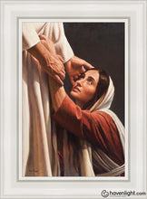 Load image into Gallery viewer, My Redeemer Open Edition Canvas / 14 X 21 White Frame Art