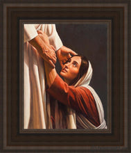 Load image into Gallery viewer, My Redeemer Open Edition Canvas / 8 X 10 Brown Frame Art