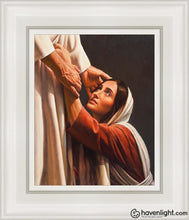 Load image into Gallery viewer, My Redeemer Open Edition Canvas / 8 X 10 White Frame Art