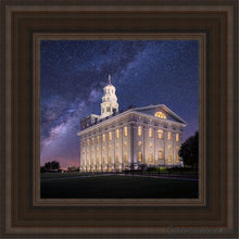 Load image into Gallery viewer, Nauvoo Celestial Open Edition Canvas / 12 X Brown Frame Art