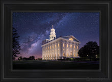Load image into Gallery viewer, Nauvoo Celestial Open Edition Canvas / 14 X 21 Black Frame Art