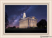 Load image into Gallery viewer, Nauvoo Celestial Open Edition Canvas / 20 X 30 White Frame Art