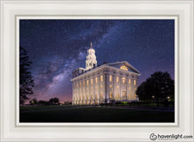 Load image into Gallery viewer, Nauvoo Celestial Open Edition Canvas / 24 X 36 White Frame Art