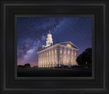 Load image into Gallery viewer, Nauvoo Celestial Open Edition Canvas / 8 X 10 Black Frame Art