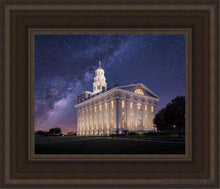 Load image into Gallery viewer, Nauvoo Celestial Open Edition Canvas / 8 X 10 Brown Frame Art