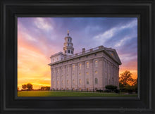 Load image into Gallery viewer, Nauvoo City Beautiful Open Edition Canvas / 14 X 21 Black Frame Art