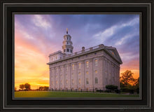 Load image into Gallery viewer, Nauvoo City Beautiful Open Edition Canvas / 20 X 30 Black Frame Art
