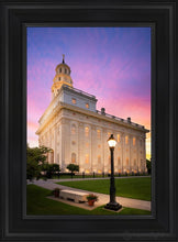 Load image into Gallery viewer, Nauvoo Pathway Open Edition Canvas / 14 X 21 Black Frame Art
