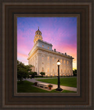 Load image into Gallery viewer, Nauvoo Pathway Open Edition Canvas / 8 X 10 Brown Frame Art
