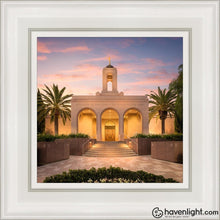 Load image into Gallery viewer, Newport Beach - Be Still My Soul Open Edition Canvas / 12 X White Frame Art