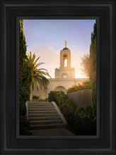 Load image into Gallery viewer, Newport Beach Teach Me To Walk In The Light Open Edition Canvas / 12 X 18 Black Frame Art