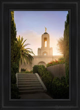Load image into Gallery viewer, Newport Beach Teach Me To Walk In The Light Open Edition Canvas / 24 X 36 Black Frame Art