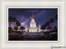 Load image into Gallery viewer, Oakland Celestial Open Edition Canvas / 12 X 18 White Frame Art