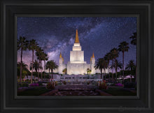 Load image into Gallery viewer, Oakland Celestial Open Edition Canvas / 14 X 21 Black Frame Art
