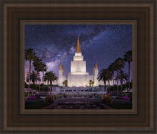 Load image into Gallery viewer, Oakland Celestial Open Edition Canvas / 8 X 10 Brown Frame Art