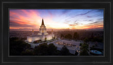 Load image into Gallery viewer, Oakland From On High Open Edition Canvas / 15 X 30 Black Frame Art