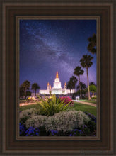 Load image into Gallery viewer, Oakland Starry Eyed Open Edition Canvas / 12 X 18 Brown Frame Art