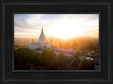 Load image into Gallery viewer, Oakland Sunburst Open Edition Canvas / 12 X 18 Black Frame Art