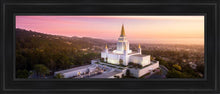Load image into Gallery viewer, Oakland Sunset From On High Open Edition Canvas / 12 X 36 Black Frame Art