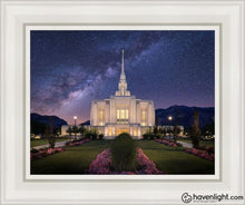 Load image into Gallery viewer, Ogden Celestial Open Edition Canvas / 11 X 14 White Frame Art