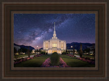 Load image into Gallery viewer, Ogden Celestial Open Edition Canvas / 12 X 18 Brown Frame Art