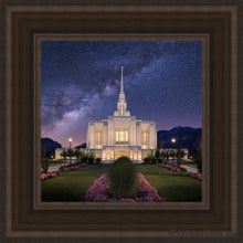 Load image into Gallery viewer, Ogden Celestial Open Edition Canvas / 12 X Brown Frame Art