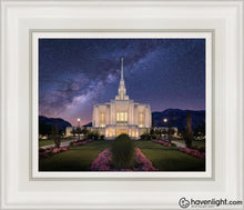 Load image into Gallery viewer, Ogden Celestial Open Edition Canvas / 8 X 10 White Frame Art