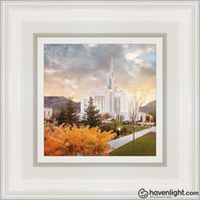 Load image into Gallery viewer, Ogden Fall Open Edition Canvas / 6 X White Frame Art
