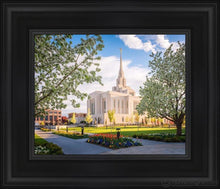 Load image into Gallery viewer, Ogden Grounds Open Edition Canvas / 8 X 10 Black Frame Art