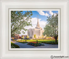 Load image into Gallery viewer, Ogden Grounds Open Edition Canvas / 8 X 10 White Frame Art