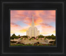 Load image into Gallery viewer, Oquirrh Mountain Unending Love Amazing Grace Open Edition Canvas / 8 X 10 Black Frame Art
