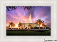 Load image into Gallery viewer, Orlando Sunset Open Edition Canvas / 14 X 21 White Frame Art