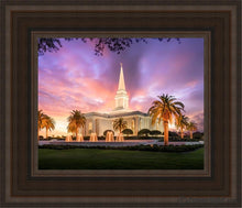 Load image into Gallery viewer, Orlando Sunset Open Edition Canvas / 8 X 10 Brown Frame Art