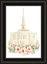 Load image into Gallery viewer, Payson Watercolor Open Edition Canvas / 20 X 30 Black Frame Art