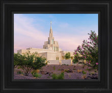 Load image into Gallery viewer, Phoenix Desert Blossom Open Edition Canvas / 11 X 14 Black Frame Art