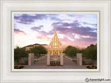 Load image into Gallery viewer, Phoenix Sunrise Glow Open Edition Canvas / 12 X 18 White Frame Art