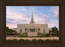 Load image into Gallery viewer, Phoenix Temple Spring Is Here Open Edition Canvas / 20 X 30 Brown Frame Art
