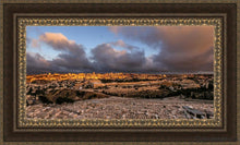 Load image into Gallery viewer, Plate 14 - O Jerusalem Horizontal Open Edition Canvas / 36 X 18 Frame M 27 3/4 45 Art