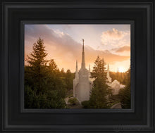 Load image into Gallery viewer, Portland High Glow Open Edition Canvas / 8 X 10 Black Frame Art