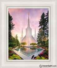 Load image into Gallery viewer, Portland Pastel Open Edition Canvas / 11 X 14 White Frame Art