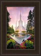 Load image into Gallery viewer, Portland Pastel Open Edition Canvas / 12 X 18 Brown Frame Art