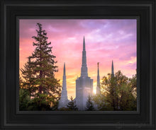 Load image into Gallery viewer, Portland Sunrise Open Edition Canvas / 11 X 14 Black Frame Art