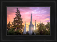Load image into Gallery viewer, Portland Sunrise Open Edition Canvas / 12 X 18 Black Frame Art