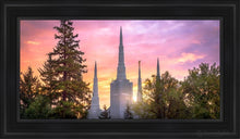 Load image into Gallery viewer, Portland Sunrise Open Edition Canvas / 15 X 30 Black Frame Art