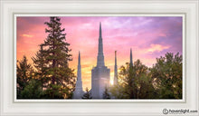 Load image into Gallery viewer, Portland Sunrise Open Edition Canvas / 15 X 30 White Frame Art